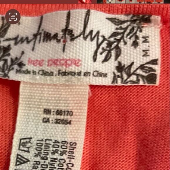 Free People Backless Lace Dress Size Medium - Picture 4 of 10